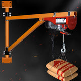 Electric Portable Wall Mounted Household Small Crane - Indoor Mini Electric Hoist with Special Bracket