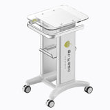Beauty Salon Equipment Trolley Holder - Rolling Cart with Roller Wheels and Aluminum Stand for Personal Care Appliance Parts