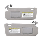 with Mirror Sunvisor Assy Grey UV Blocking 852013K010QD Replacement for Sonata 2006‑2008 Car Side Sun Visor