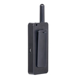 HT-108 Mini Walkie Talkie Portable with Handset Light Weight Large Capacity Lithium Battery Rechargeable