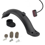 Rear Mudguard Guard Bracket + Hook +Taillight for M365 Electric Scooter