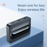 Bluetooth 5.0 Audio Receiver Transmitter 3.5MM AUX Jack Music Wireless Adapters Connect Two Devices Support Type-C Charging