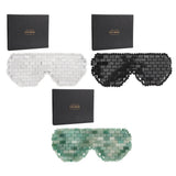 Natural Jadestone Eye Pad Promote Sleeping Comfortable Wear Stone Eye Pad for Skin Care