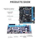 H81 Motherboard Support SATA 3.0 2.0 Micro-ATX LGA1150 Desktop Computer Mainboard PCI Express X16 X1 M.2 Nvme/NGFF Slot