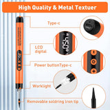 5V 8W USB Digital Electric Kit Mini Small Soldering Set Temperature Adjustable Solder Welding Iron Tool