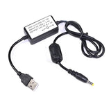 YAESU Walkie Talkie Charging Cable USB Power Supply for VX-5R/VX-6R/VX-7R/VX-8R/8DR/8GR/FT-1DR Battery Charger