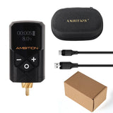 Ambition kuark Wireless Tattoo Battery Power Supply RCA Interface 1950amh portable LCD Display For Rotary hine Fast Charger