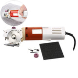 220V Electric Round Scissors Set Rotary Blade Electric Round Knife 65MM Cloth Cutter Fabric Cutting Machine EU/UK/AU Plug