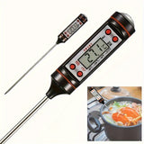 Kitchen oil thermometer and food electronic device