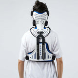 Medical Cervical Thoracic Orthosis Adjuatable Head Neck Chest Fixed Brace Traction Device Detachable Clean Comforable Breathable