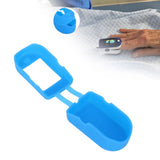 Silicone Storage Bag Clip Case Medical Oximeter Holder Finger Pulse Protective Bracket