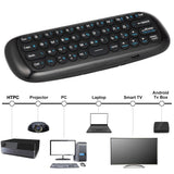 W1 2.4G Air Mouse Wireless Keyboard Control Infrared Remote Learning 6-Axis Motion Sense for Smart Android TV BOX PC