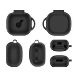 Headphone Protective Silicone Earbuds Case Cover with Carabiner for Soundcore C30i Shockproof