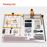 Offe Aluminum Mini CNC Router Engraving 3018 Plus2.0 500W Spindle 5.5W 10W Laser GRBL PCB Milg hine