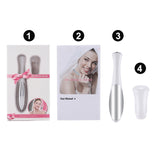 Electric Enhance Product Absorption Vibration Eye Massager for Dark Circles Eye Bags and Puffiness Under Eyes