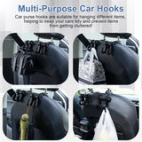 Headrest Hooks Auto Back Hanger for Wallet Purse Shopping Bag Hook Car Rear Seat Hanging Holder Interior Organizer