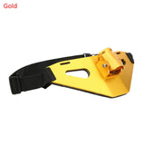 Adjustable Fish Rod Holder Aluminum Fishing Fighting Waist Belt Fishing Bracket