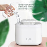 1pc, Air Humidifier, 111.59oz Portable 7 Colors Large Capacity Air Humidifiers Low Noise Silent Humidifier With Led Light