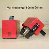 KT-QD05 Portable Pneumatic Marking Machine Car Frame Marking Machine Chassis Number Marking Machine 220V 400W 0.2-0.6MPa 0.1-2MM