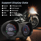 2023 New Digital Dashboard Speedometer Odometer RPM Meter LED Display Brazil CG150 for TITAN150 Fan150 Motorcycle