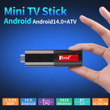 TV98 ATV Mini TV Stick Android 14 Allwinner H618 Quad Core Cortex A53 8K HDR 3D Voice Remote WIFI 4G 5G BT5.0 Smart HD player