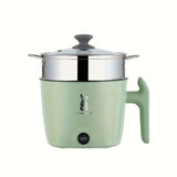 1pc EU Plug 220V Electric Cooker Dormitory Student Pot Household Small Electric Pot Multi-functional Steam Cooking