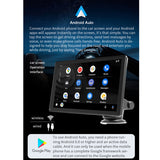 9 Inch Car Multimedia Player With Camera Options Support Wireless Carplay Android Auto Mirror k Bluetooth Wifi Reverse Image