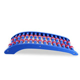 Magic Back Stretcher Lower Lumbar Support Spine Waist lumbar correction relaxing massage relieve pain with magnetic roller