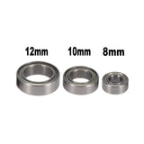 15Pcs Metal Ball Bearings Kit For Traxxas Latrax Teton 1/18 RC Car Upgrade Parts Accessories