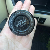 Vehicle onetouch decorative start ring protective cover car modification