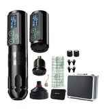 Ambition  Kit Portable Wireless Tattoo Machine Pen Strong Coreless Motor 2400 mAh Lithium Battery for Tattoo Artist