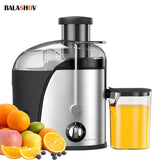 Electric Orange 400W Multifunction Juicer - Blender and Lemon Squeezer for Fruits and Vegetables. Kitchen Appliance with 110/220V