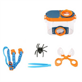 Bug Viewer Outdoor Box Magnifier Observer Kit Insect Catcher Cage Kids Science Nature Exploration