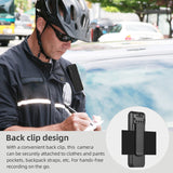 1080P with Audio /Video Recording Wearable Body Cam Clip-on Camera Camcorder w/ 180° Rotatable Lens IR Night Vision