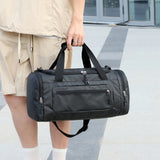 Multifunctional Gym Sports Bags Large Capacity Men Fiess Training Backpac with Shoe Compartment and Wet Pocket Handbags