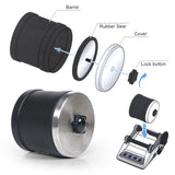 220V Kit DIY Electric Rock Tumbler Toy with Rough Gemstones Grits for Adult Kids Polishing hine
