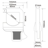 Power Factor Clamp Meter ETCR080A Electric Energy Meter Of Large Caliber Clamp AC Current Sensor CT Technology