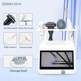 Dermasha 2024 for professionals Analyzer Skin Scanner Scalp Treatment hine Hair Growth Device