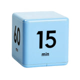 Time Cube-Timer Kitchen Gravity Sensor Flip Exercise Game Timer 15-20-30-60 Minutes For Meditation
