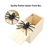 2Pcs Prank Box Handcrafted Wooden Spider Money Surprise In A Box, Pranks Stuff Toys Set Kit For Adults And Kids