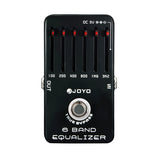 JOYO JF-11 6 Equalizer Pedal Effect True Bypass Electric Guitar Pedal Guitar Parts Tremolo Effector Loop Box