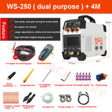 220V WS-250 Inverter Welders Multipurpose Arc hine Stainless Steel Household Small Electric Welding