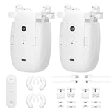 Home Electric Opener 3 in1 Intelligent Curtain Motor No Wiring with Remote Controller for I-Rail/U-Rail/Roman Rod
