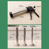 Manual Fillers hine for Meat Stuffer Filler Hand Operated Sausage hines Funnel Nozzle