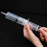 100ml Plastic Nutrient Sterile Pet Feeding Syringe Without Needle Measuring Pump for Garden Watering Tool
