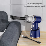 3 In 1 High Power Air Blower with LED Light USB Rechargeable Wireless Vacuum Cleaner Mini Cleaning hine for Car Home Keyboard