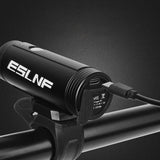 ESLNF Bike Rainproof 400\800Lumen Bicycle Front Light USB Charge 4000mAh IPX6 Waterproof LED Headlight Cycg Flashlight