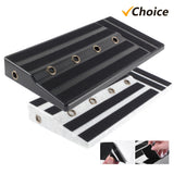 Rockhouse RPB-1BK Big Size Effects Pedal Board Sturdy PE Pedalboard Case Sticking Tape Guitar Pedals Accessories