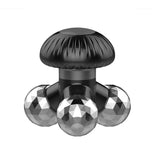 USB battery amphibious vibration triangle waist abdomen back neck massager