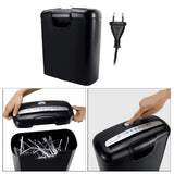 Paper 220V Electric Document Shredder 10LPaper Cutter Strip Mini Super Shredding paper crusher Office Home 180w
